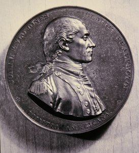 Jean-Antoine Houdon tarafından yapılan bir portreden sonra John Paul Jones