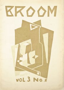"Broom" sanat dergisinin Cilt 3, sayı 2 kapağı, c. 1921-1924 by American School