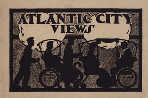 Atlantic City Views için kapak illüstrasyonu by American School