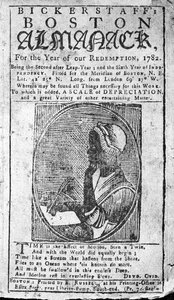 Bickerstaffs Boston Almanack
