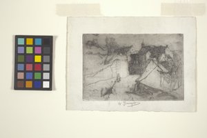 Dauchau (gravür) by American School