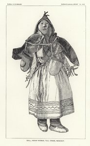 Oyuncak bebek, Hintli kadın, tam elbise, Nenenot by American School