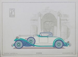 DuPont Motorlu Arabalar: Roadster, 1921 by American School