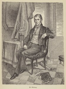 Eli Whitney (gravür) by American School