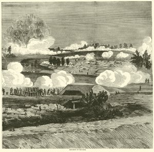 Madenin patlaması, Temmuz 1864 by American School