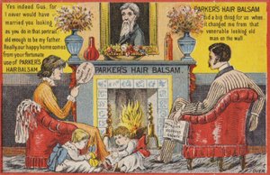Şöminenin Etrafında Oturan Aile by American School