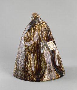 Ayak Isıtıcı, c. 1847-1858 (rockingham-sırlı çanak çömlek) by American School