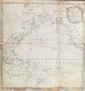 John Ledyard tarafından "A Journal of Captain Cook"un Pasifik Okyanusu