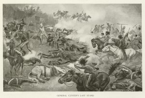 General Custers Son Direniş by American School
