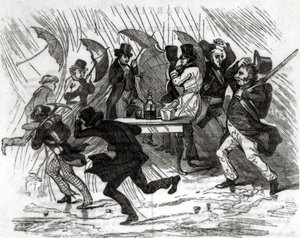 Boynuzun Etrafında Dolaşmak, 1849 by American School
