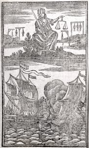 Tüm En Azılı Korsanlar ve Mürettebatlarının Tarihi ve Yaşamları, ön kapak, Londra, 1725 by American School