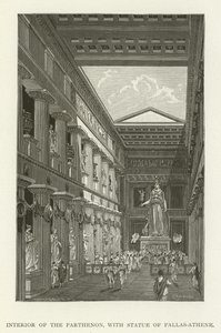 Pallas-Athene Heykeli ile Parthenon