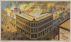 Yangına dayanıklı demir geçirmez binalar (chromolitho) by American School