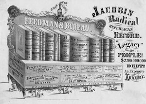 Jakoben Radikal Cumhuriyet Kaydı: insanlar için bir miras!: 2.700.000.000.000 $ borç!!: Joseph Godfrey, Michigan, 1868 tarafından yayınlanan pahalı bir lüks