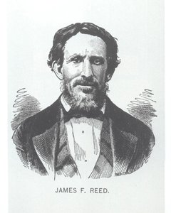 James F. Reed (taş) by American School