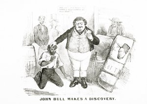 John Bull Bir Keşif Yapıyor (taş) by American School