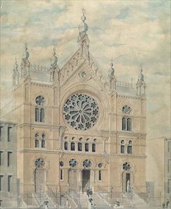 Khal Adath Jeshurun Sinagogu, New York by American School