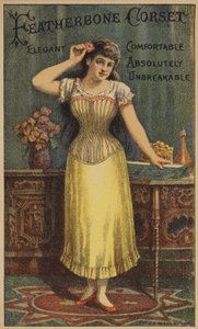Sarı Korse Giyen Bayan
