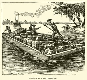 Bir kayıkçı olarak Lincoln by American School