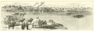 Little Rock, Arkansas, Ağustos 1863 by American School