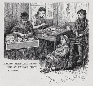 Yapay Çiçeklerin On İki Sente Brüt Yapılması (lito) by American School