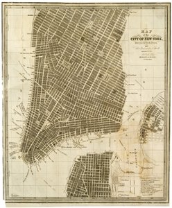 New-York Şehri Haritası [Manhattan