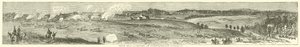 Mine Run, Konfederasyon pozisyonunun merkezi, Kasım 1863 by American School