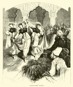 nautch kızlar dans by American School