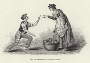 Napoliten sıcak mısır satıcısı by American School