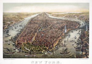 New York, 1873 by American School