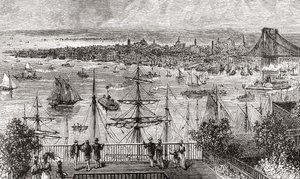 19. yüzyılda New York by American School