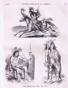 Kuzey Amerika Kızılderili türleri (1640