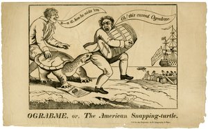 Ograbme veya Amerikan Kaplumbağası, 1808 by American School