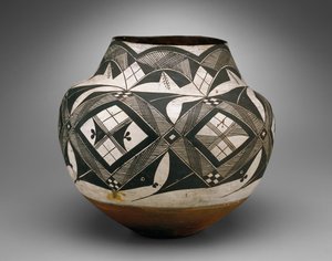 Olla, Haaku, Acoma Pueblo (seramik) by American School