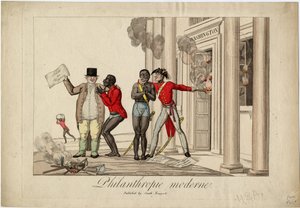 Modern hayırseverlik, c.1813 by American School