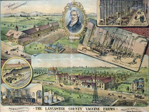 Lancaster County Aşı Çiftlikleri Planı, Nebraska by American School