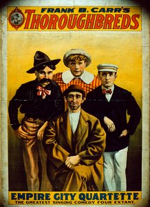 Frank B. Carrs Thoroughbreds için Poster