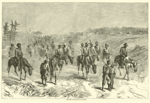 Kautzs Süvarilerinin Dönüşü, Haziran 1864 by American School