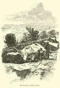 Tüfek çukurları, Kuzey Anna, Mayıs 1864 by American School