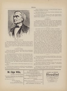 Robert Houdin, Reklamlar by American School