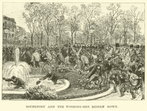 Rochefort ve aşağı basmış işçi-erkekler by American School