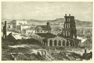 Lawrence, Kansas, Ağustos 1863 Harabeleri