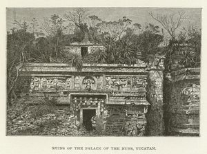 Rahibeler Sarayı, Yucatan kalıntıları