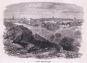 Salem Massachusetts, Cassell'in Amerika Birleşik Devletleri Tarihi pubından bir örnek. Petter & Galpin tarafından 1890 dolayları (lito) by American School