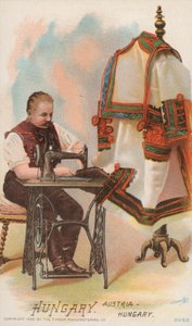 Dikiş Makinesi, Macaristan, Avusturya-Macaristan by American School