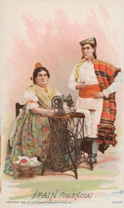 Dikiş Makinesi, İspanya, Valencia by American School
