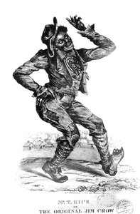 Thomas Dartmouth Daddy Rice tarafından yazılan The Original Jim Crow için Notalar Kapağı