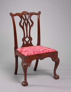 Yan Sandalye, c.1770 by American School