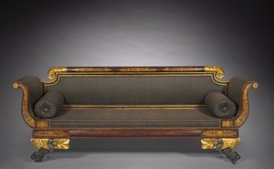 Kanepe, c.1820 by American School