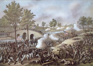 Antietam Savaşı by American School